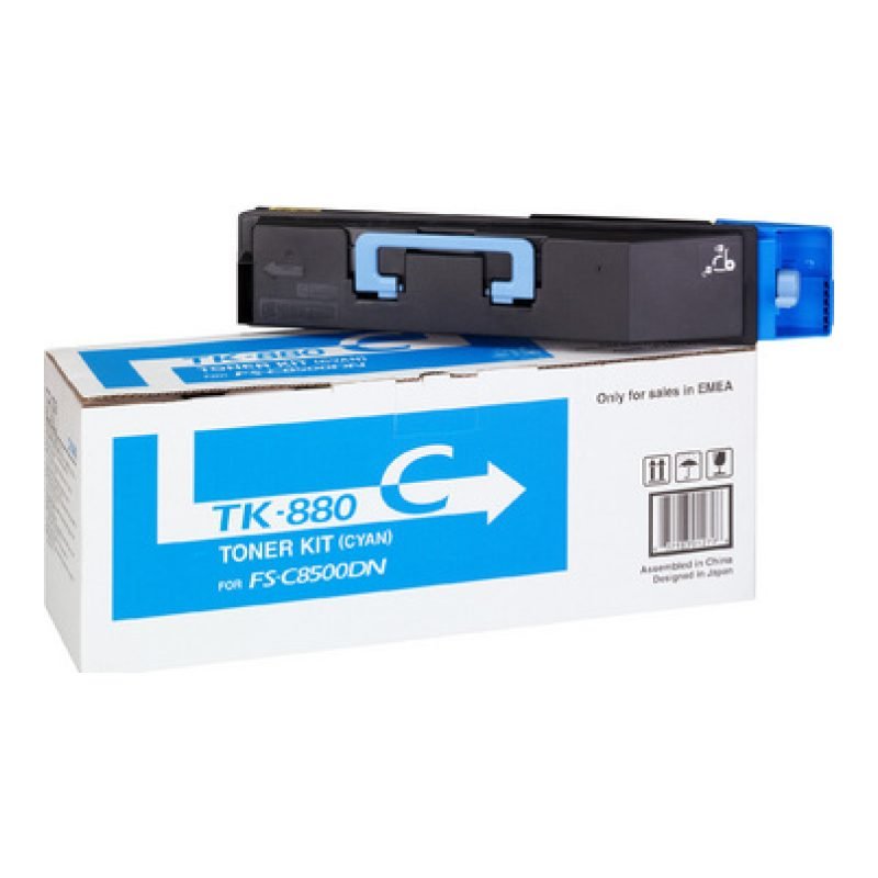 Kyocera TK-880C 0T2KACNL0 Mavi Toner