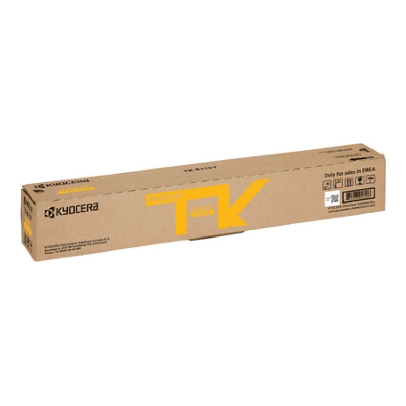 Kyocera TK-8115Y 0T2P3ANL Sarı Toner