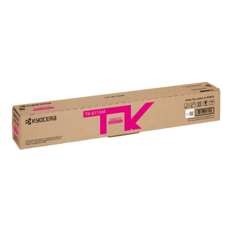 Kyocera TK-8115M 0T2P3BNL Kırmızı Toner