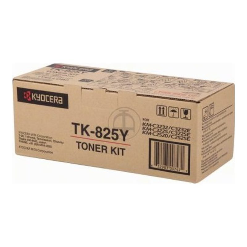 Kyocera TK-825Y 1T02FZAEU0 Sarı Toner
