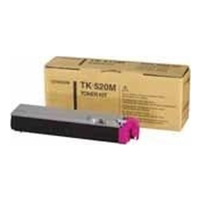 Kyocera TK-520M 1T02HJBAS0 Kırmızı Toner