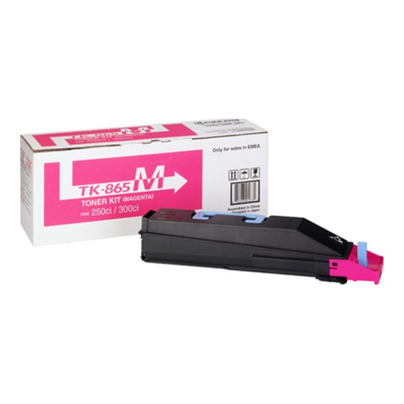 Kyocera TK-865M 1T02JZBEU0 Kırmızı Toner