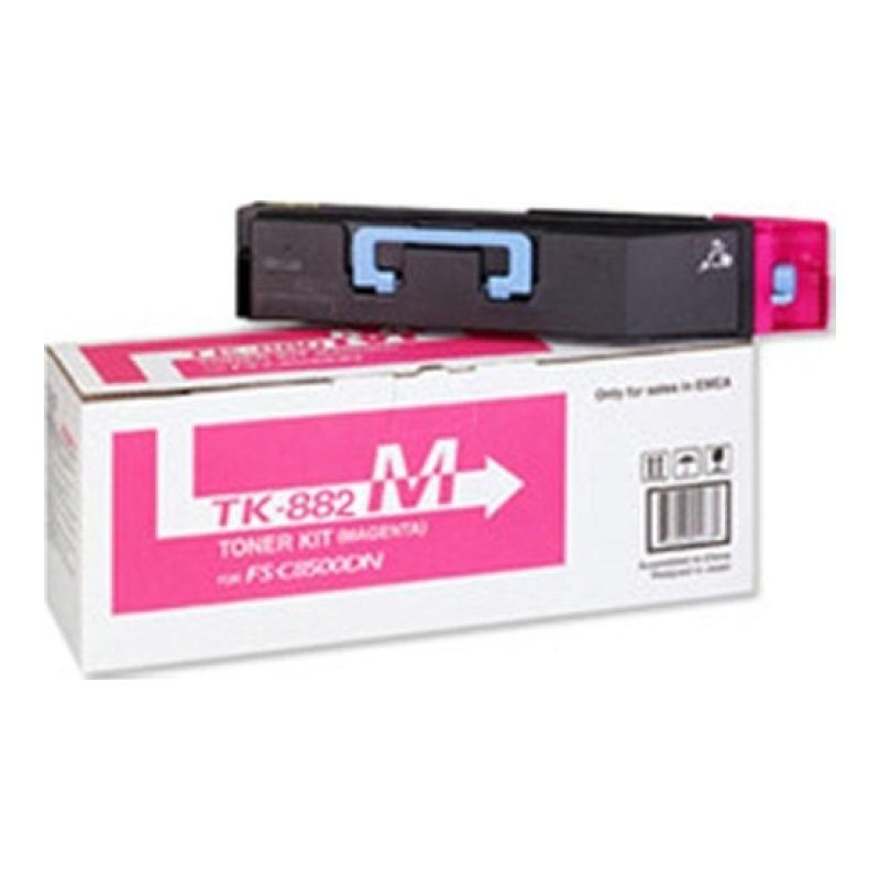 Kyocera TK-882M 1T02KABUS0 Kırmızı Toner