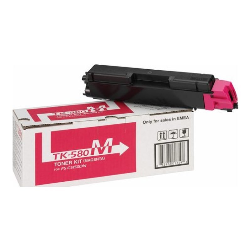 Kyocera TK-580M 1T02KTBNL0 Kırmızı Toner — görsel 4