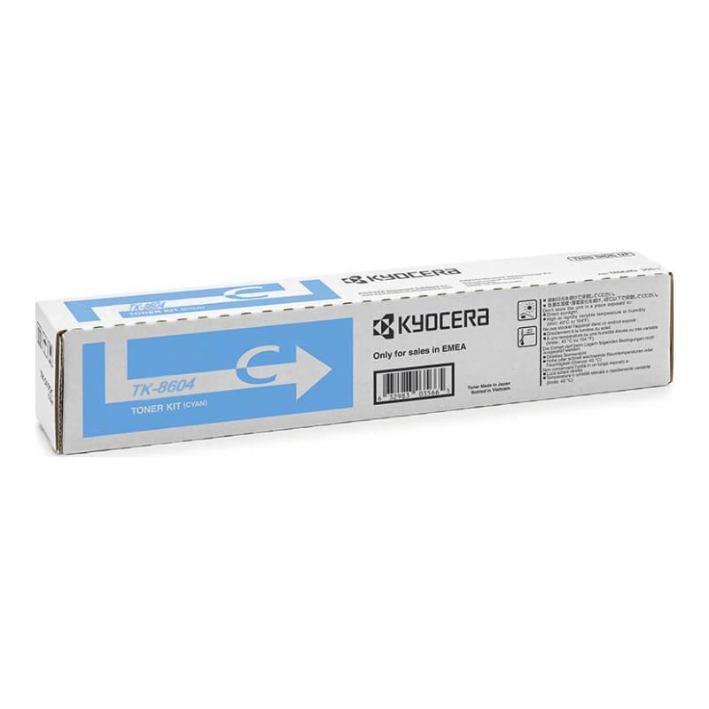 Kyocera TK-8604C 1T02MNCAS0 Mavi Toner