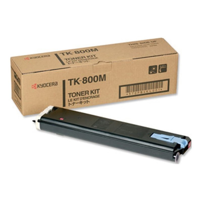 Kyocera TK-800M 370PB4KA Kırmızı Toner