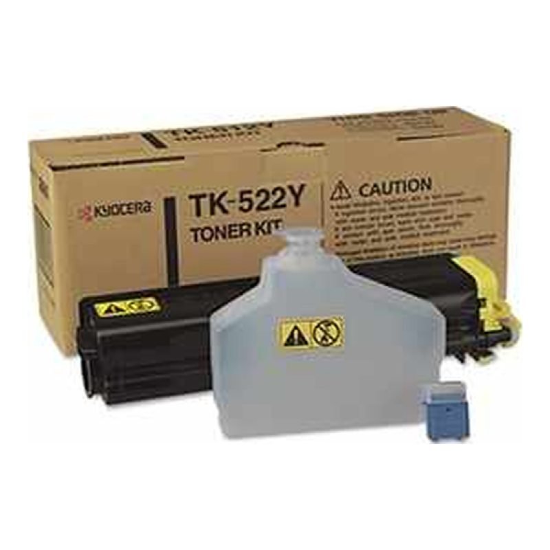 Kyocera TK-522Y Sarı Toner