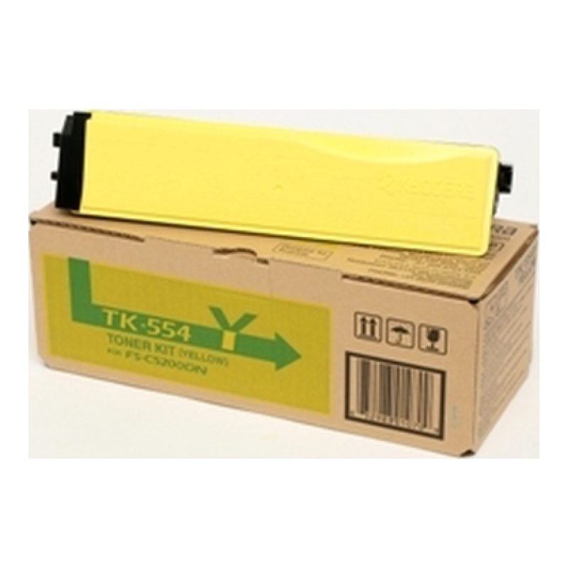 Kyocera TK-554Y Sarı Toner
