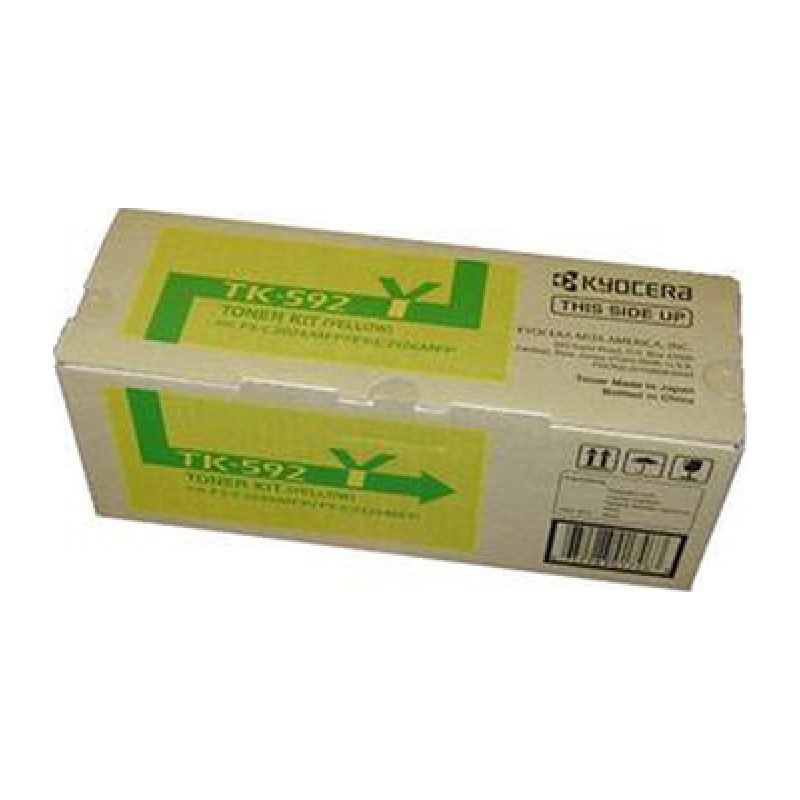 Kyocera TK-592Y Sarı Toner