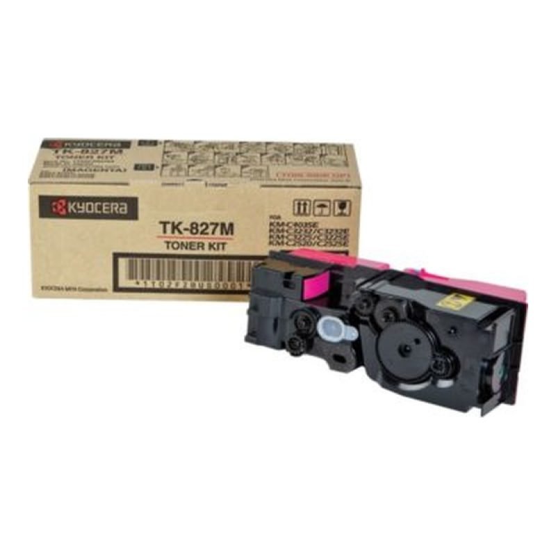 Kyocera TK-827M Kırmızı Toner