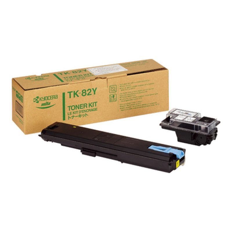 Kyocera TK-82Y Sarı Toner