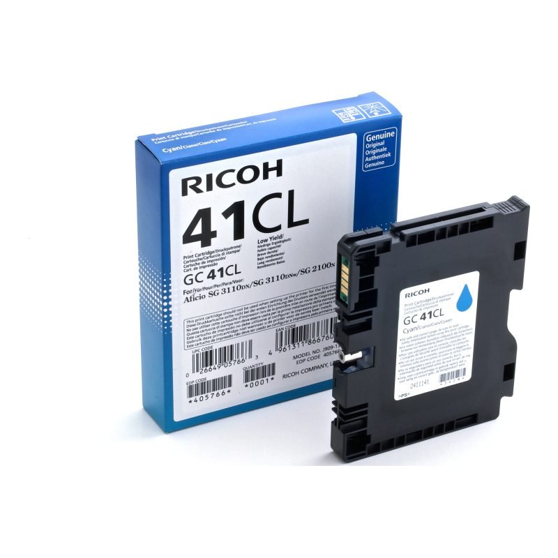 Ricoh 405766 Mavi Mürekkep Kartuşu