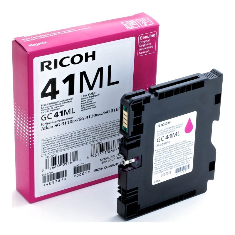 Ricoh 405767 Kırmızı Mürekkep Kartuşu