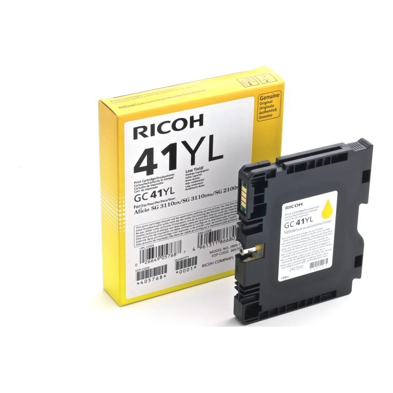 Ricoh 405768 Sarı Mürekkep Kartuşu