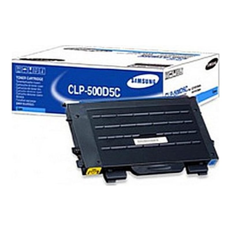 Samsung CLP-500D5C Mavi Toner