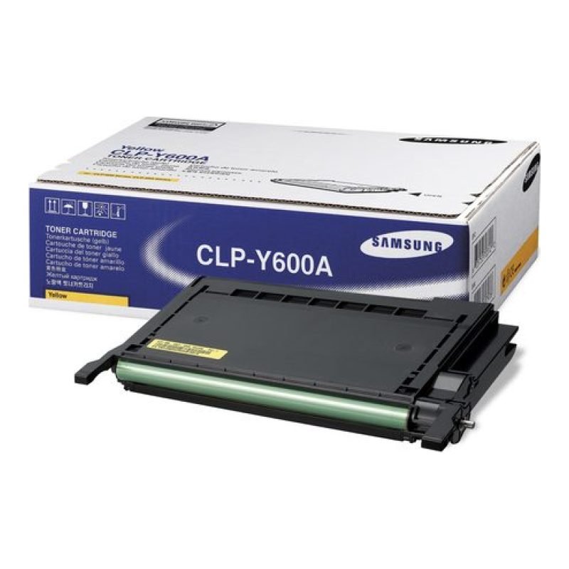 Samsung CLP-Y600A Sarı Toner — görsel 2