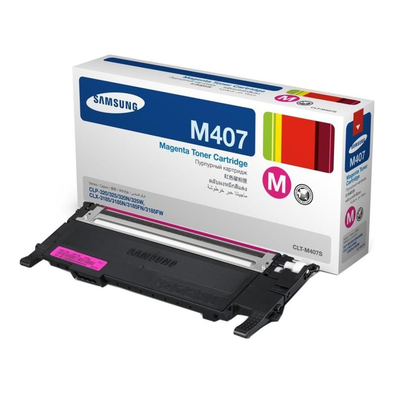 Samsung CLT-M407S Kırmızı Toner