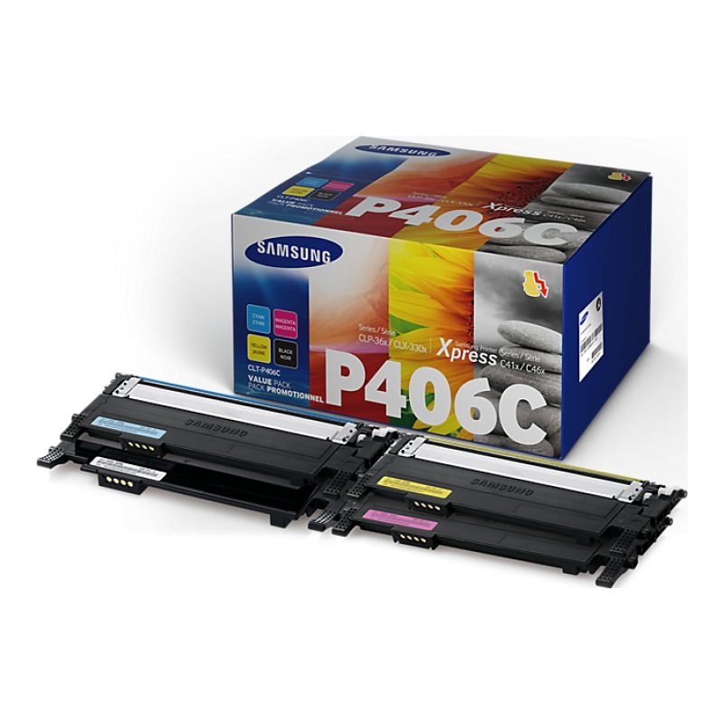 Samsung CLT-P406C Üç Renkli Toner