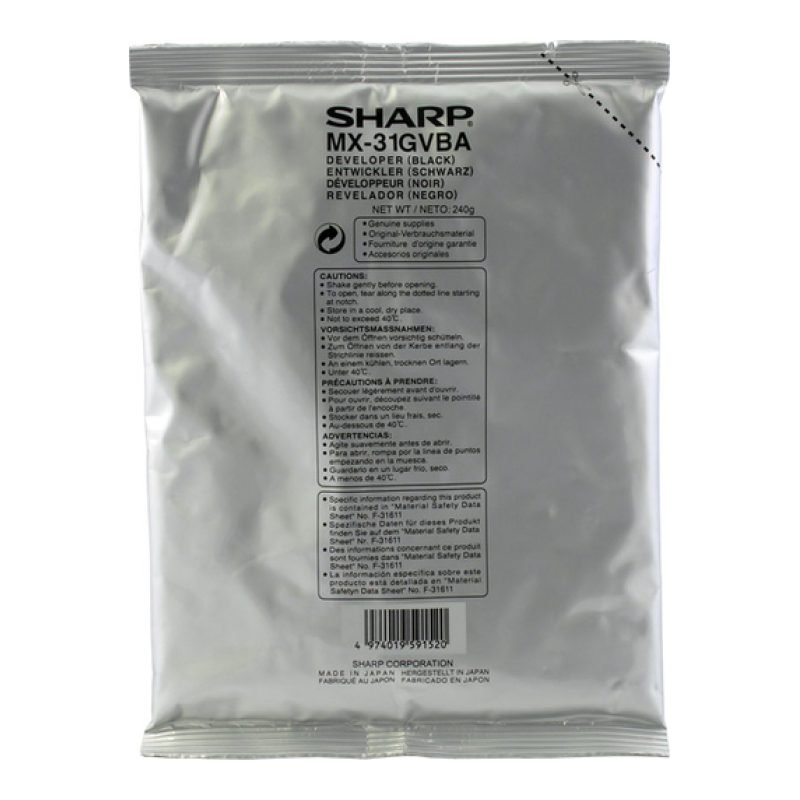 Sharp MX-31GVBA Siyah Toner
