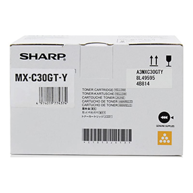 Sharp MXC30GTY Sarı Toner