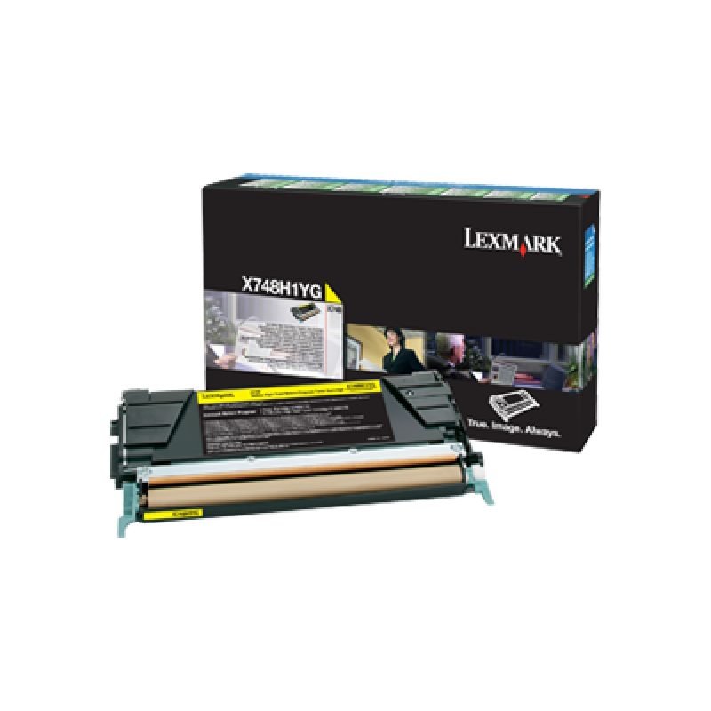Lexmark X748H1YG Sarı Toner