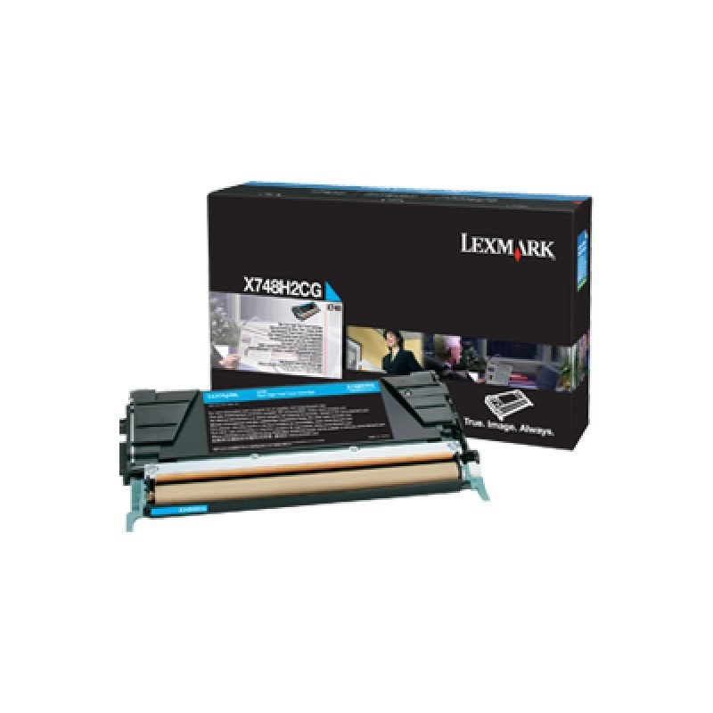 Lexmark X748H2CG Mavi Toner