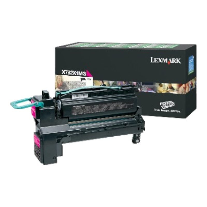 Lexmark X792X1MG Kırmızı Toner