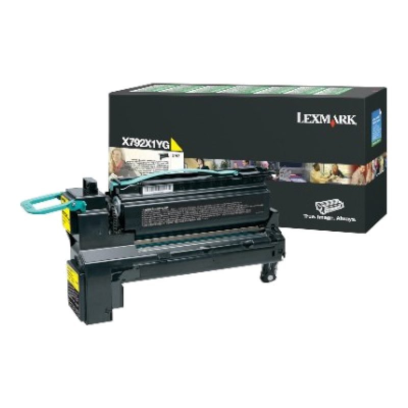 Lexmark X792X1YG Sarı Toner