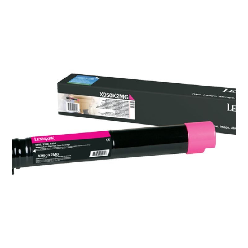 Lexmark X950X2MG Kırmızı Toner