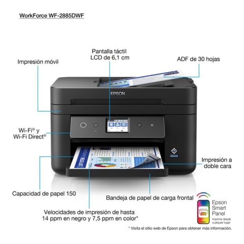 Epson WF-2885DWF — görsel 2
